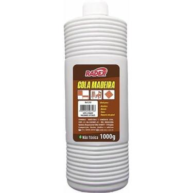 Imagem de Cola Especial Para Madeira 1kg Artesanato Ultra Forte - Radex