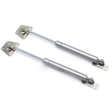 Imagem de 1 peça Pressão 100n Dobradiças para Móveis Porta de Armário de Cozinha Elevador Pneumático Suporte Hidráulico Mola a Gás Ficar Segurar Ferramentas para Casa