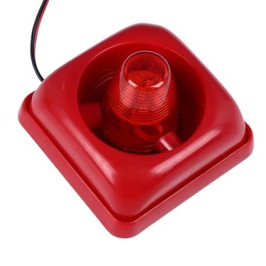 Imagem de Luzes Piscando Vermelhas do Alarme Leve Sadio Industrial Ultra Alto para o Material do ABS Escola do Escritório Fábrica