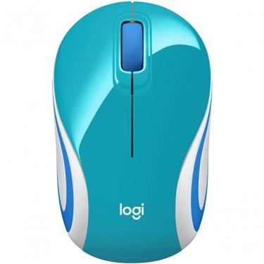 Imagem de Mouse S/fio Logitech M187 Mini Acqua