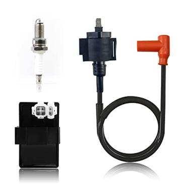 Imagem de Ayiddue Bobina De Ignição Cdi Box Vela Para Honda Fourtrax Foreman 400 Trx400 Fw 4X4 1995-1996 1997-2003 30410-Hm7-003 30510-Hm7-003