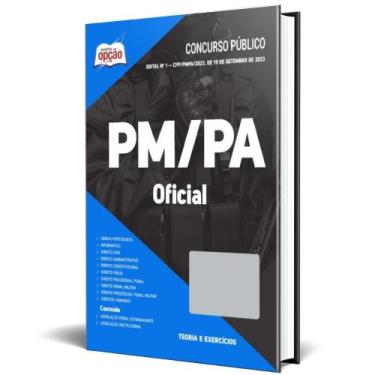 Imagem de Apostila Concurso Pm Pa 2023 - Oficial - Apostilas Opção