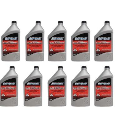 Imagem de Quicksilver TCW3 Óleo Náutico Premium 2 Tempos 1 Litro Para Jet Ski e 