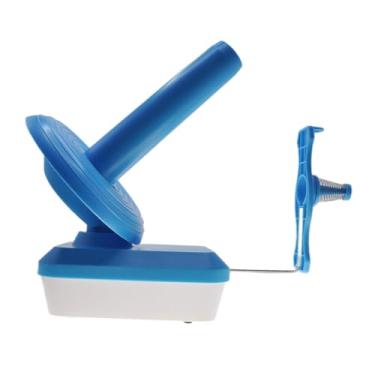 Imagem de Fancyes Enrolador manual de lã com alça, para tricô doméstico resistente, para presente, máquina de enrolar fios, suporte para linha