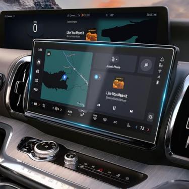 Imagem de Protetor de tela de vidro Expedition 2025 para Ford Expedition MAX 2025 2026 (Ativo, Tremor, King Ranch, Platinum) Protetor de tela sensível ao toque de 33.5 cm para acessório Expedition Max 2025