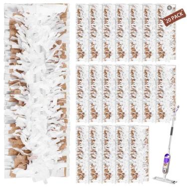 Imagem de Pacote de 20 recargas de esfregões descartáveis para Swiffer PowerMop 