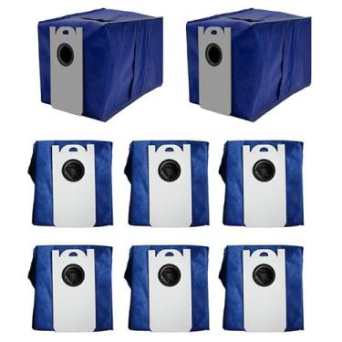 Imagem de Sacos de pó compatíveis com aspirador de pó bObsweep UltraVision e UltraVision para animais de estimação, 6 sacos de substituição descartáveis (8 peças)