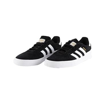 Imagem de adidas Skateboarding Busenitz Vulc II Core Black/Footwear White/Gum 4 6
