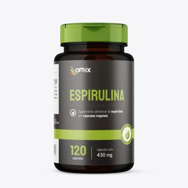 Imagem de Espirulina - 120 cápsulas - Omix-Unissex
