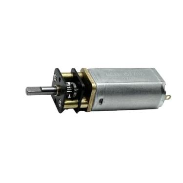 Imagem de DC 3V-5V 138RPM-230RPM 16MM 050 Gear Starter eletrônico velocidade lenta motor de torque grande bloqueio de robô de redução de eixo D 3,7 V 4,2 V