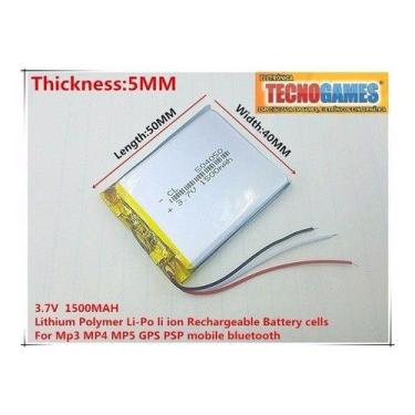 Imagem de Bateria 3 Fios Gps Mp3 Mp4 Mp5 Tablet Etc - bgb