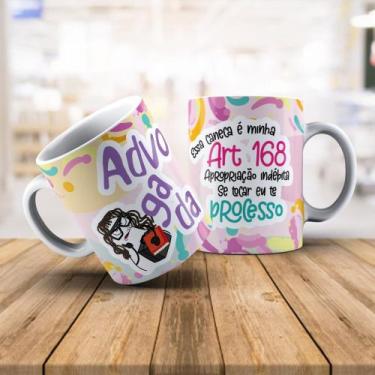 Imagem de Caneca Profissional Advogada - Live