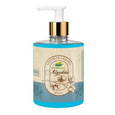 Imagem de Amazonia aromas sabonete liquido 500 ml algodão