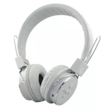 Imagem de Fone de Ouvido Headphone Bluetooth 3.0 Sd P2 Fm Branco - Knup