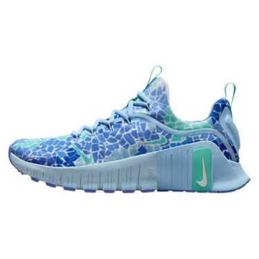 Imagem de Nike Tênis feminino Metcon 6 Amplified, Azul gelo/branco/pulseira real/azul corredor/azul-turquesa hiperativa, 37