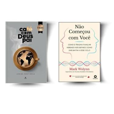 Imagem de Kit: CAFÉ COM DEUS PAI 2026 + NÃO COMEÇOU COM VOCÊ: COMO O TRAUMA FAMI