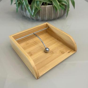 Imagem de Porta Guardanapo Bambu Com Peso - Ou