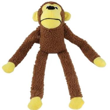 Imagem de Pelúcia Pet Macaco Grande Longo 44cm Cachorro Lovely Vibe
