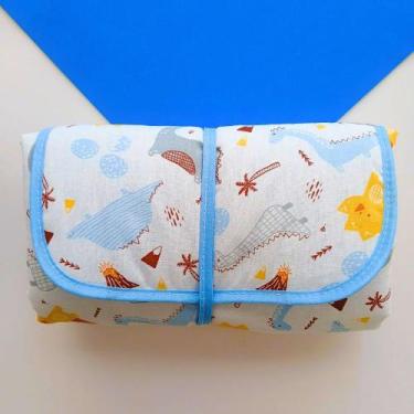 Imagem de Trocador Portátil Bebê 100 Algodão Bolsa de Viagem Comoda Impermeável 