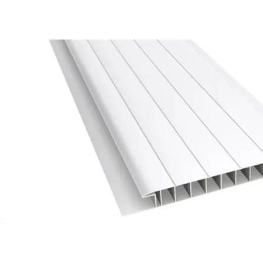 Imagem de Forro Pvc Extrusul Junta Seca Gelo 200x8mm - 6m