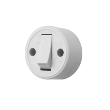 Imagem de Interruptor Simples 10a-250v - Cinza - Sobrepor