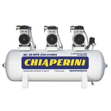 Imagem de Motocompressor Odontológico Sem óleo Mc30 250l 022270 Chiaperini