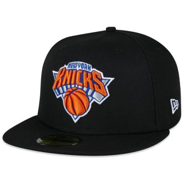 Imagem de BONÉ 59FIFTY ABA RETA NBA NEW YORK KNICKS ABA RETA FITTED PRETO NEW ERA FECHADO-Masculino