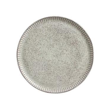 Imagem de Conjunto com 6 Pratos Raso Linhas Pistache Ø27,5cm