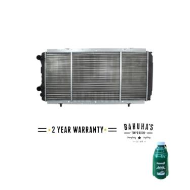 Imagem de Kit Radiador Ducato/Jumper/Boxer 2.8 + Aditivo Radiador Paraflu Verde Pronto Uso 5 + Água Desmineralizada Radiadornaq 1L