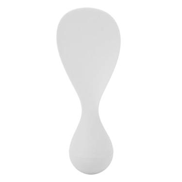 Imagem de TOPINCN Pá de Arroz, Colher de Arroz Antiaderente, Espátula de Colher de Arroz Com Plástico de Qualidade Alimentar, Colher de Panela de Arroz para Cozinha, Alimentos de Sushi (Branco)