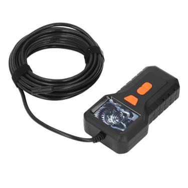 Imagem de Jopwkuin Câmera de Inspeção Versátil e Ajustável, Endoscópio Industrial, Tela HD de 2 Polegadas para Manutenção Automotiva, Lente de 8 Mm