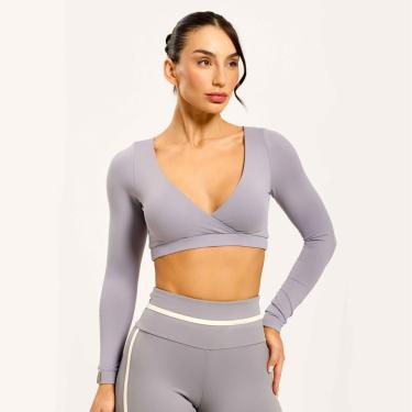 Imagem de Cropped Dois Lados Poliamida Soft Com Bojo Donna Carioca-Feminino