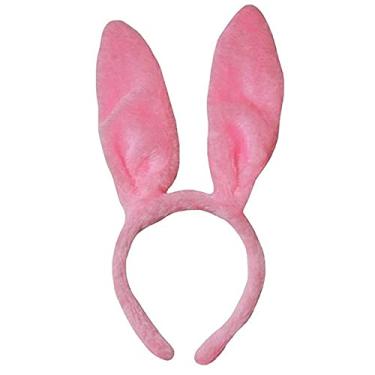 Imagem de Petitebella Tiara de orelha de coelho (rosa, tamanho único)