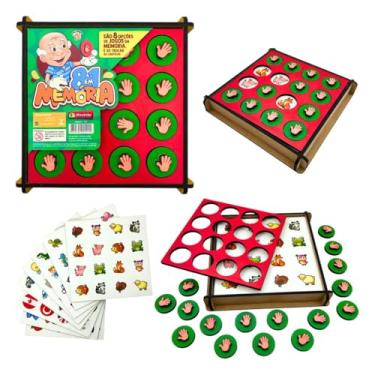 Imagem de Maninho, Jogo da Memória 8 em 1 Brinquedo Educativo - Maninho - 4 anos