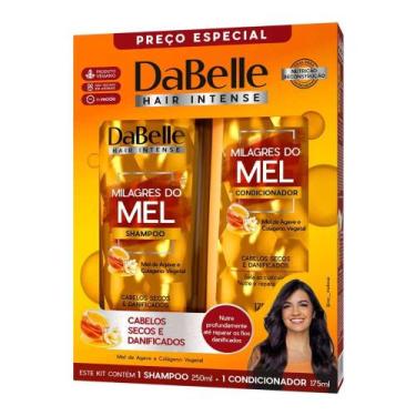Imagem de Kit Shampoo 250ml e Condicionador 175ml Milagres Do Mel DaBelle