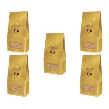 Imagem de Kit C/5 Chocolate Alpino Nestlé 195g