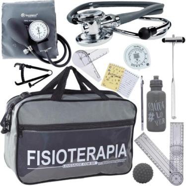 Imagem de Kit Fisioterapia Fita Imc Goniometro Grande Pequeno Fisio - Love Saude