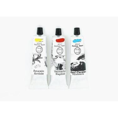 Imagem de Kit de Tintas Acrílicas em Cores Primárias - 2  3 Cores Joules & Joule