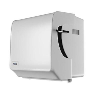 Imagem de Dispenser Toalha Bobina com Alavanca Branco Nobre Brave Porta Papel Bo