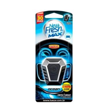 Imagem de Cheirinho luxcar new fresh max ocean para carros e ambientes