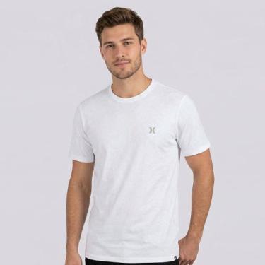 Imagem de Camiseta Hurley Silk Relevo Branca, M