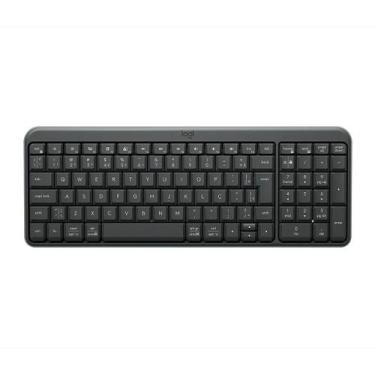 Imagem de Teclado Sem Fio Logitech K250 Compacto, Teclado Numérico, Bluetooth, R