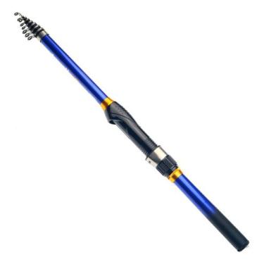 Imagem de Vara de Pesca 3,0 para Molinete Telescópica Ultra Light Fibra de Carbo