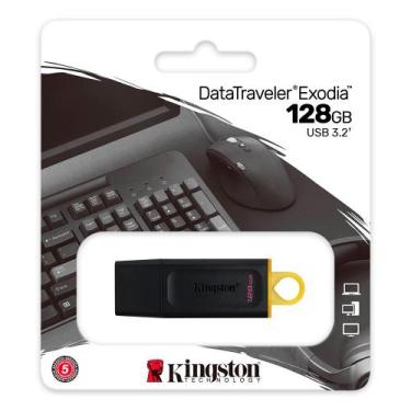 Imagem de Pen drive kingston 128gb exodia usb dtx/128gb