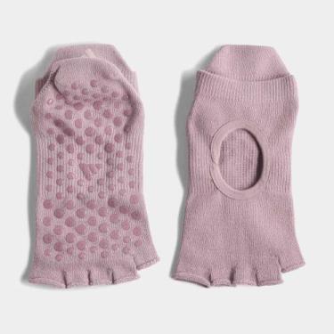 Imagem de Meia Adidas Yoga Feminina, Lilás, 43/45