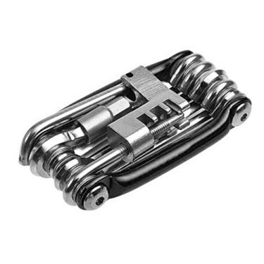 Imagem de 11 Chaves Canivete Ferramentas Bike C/Extrator De Corrente