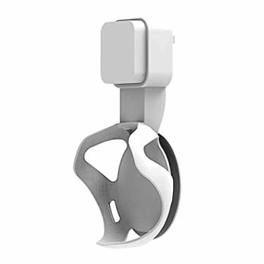 Imagem de Suporte decorativo para alto-falante com plugue estável para casa, sem bagunça fios, economia de espaço, soquete de parede (cor: B)