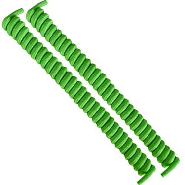 Imagem de Job Site Curly No-Tye Lace Verde fluorescente, Verde fluorescente, One Size