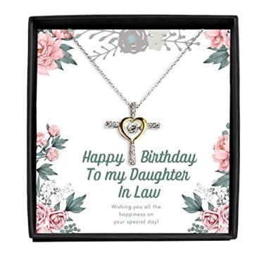 Imagem de Cartão de aniversário da Daughter In Law, Daughter In Law Keepsake Box, da Daughter In Law Gifts, Faith, Zircônia cúbica