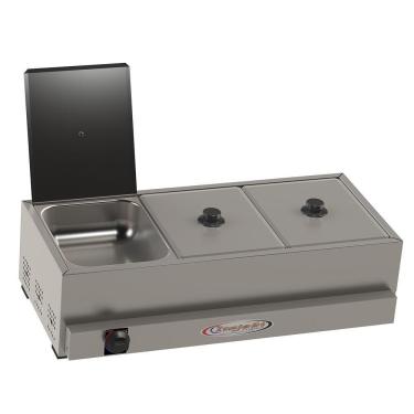 Imagem de Banho Maria Itajobi a Gás Molheira 3 Cubas 2 de 5 Litros